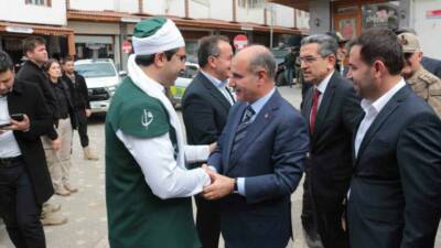 Şırnak’a gelen İçişleri Bakan Yardımcısı Mehmet Aktaş, Cizre ilçesindeki tarihi