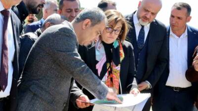 Gaziantep Büyükşehir Belediye Başkanı Fatma Şahin, Yavuzeli Karapınar Göleti ve