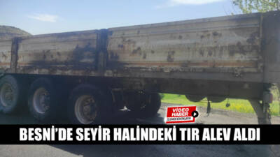 Adıyaman-Gölbaşı Karayolu Besni yol ayrımı yakınlarında seyir halinde olan Mahsun