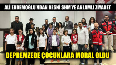 Besni’nin yetiştirdiği hayırsever iş insanı, Erdemoğlu Holding Yönetim Kurulu Başkanvekili