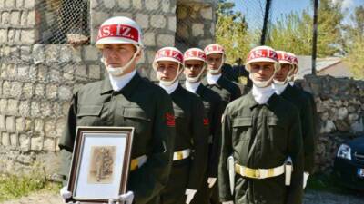 Mardin’in Midyat ilçesinde vefat eden 75 yaşındaki Kıbrıs gazisi İbrahim