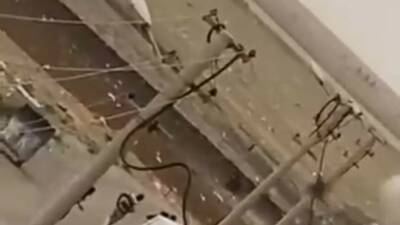 Mardin’in Nusaybin ilçesinde, daha önce temizlenen mayınlı alanda bulunan mayın,