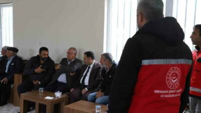 Adıyamanlı Şehit İmam Tan için köyünde mevlid-i şerif programı düzenlendi.