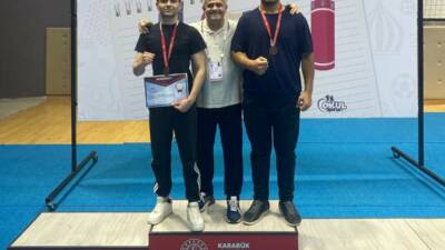 Karabük’te yapılan 2025 Türkiye A Gençler Liseler Arası Boks Şampiyonasında
