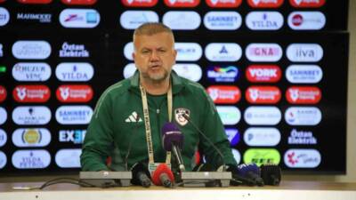 Gaziantep Futbol Kulübü Yardımcı Antrenörü Volkan Kazak, Fenerbahçe maçının ardından