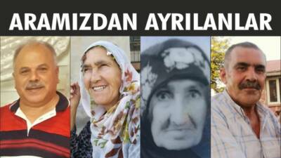 01-02-03.05.2025 Perşembe, Cuma, Cumartesi gününe ait Besni’de Vefat Edenler köşesi.