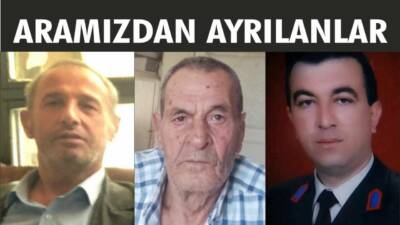 04.05.2025 Pazar gününe ait Besni’de Vefat Edenler köşesi.