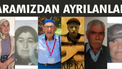 12-13-14.05.2025 Pazartesi, Salı, Çarşamba gününe ait Besni’de Vefat Edenler köşesi.