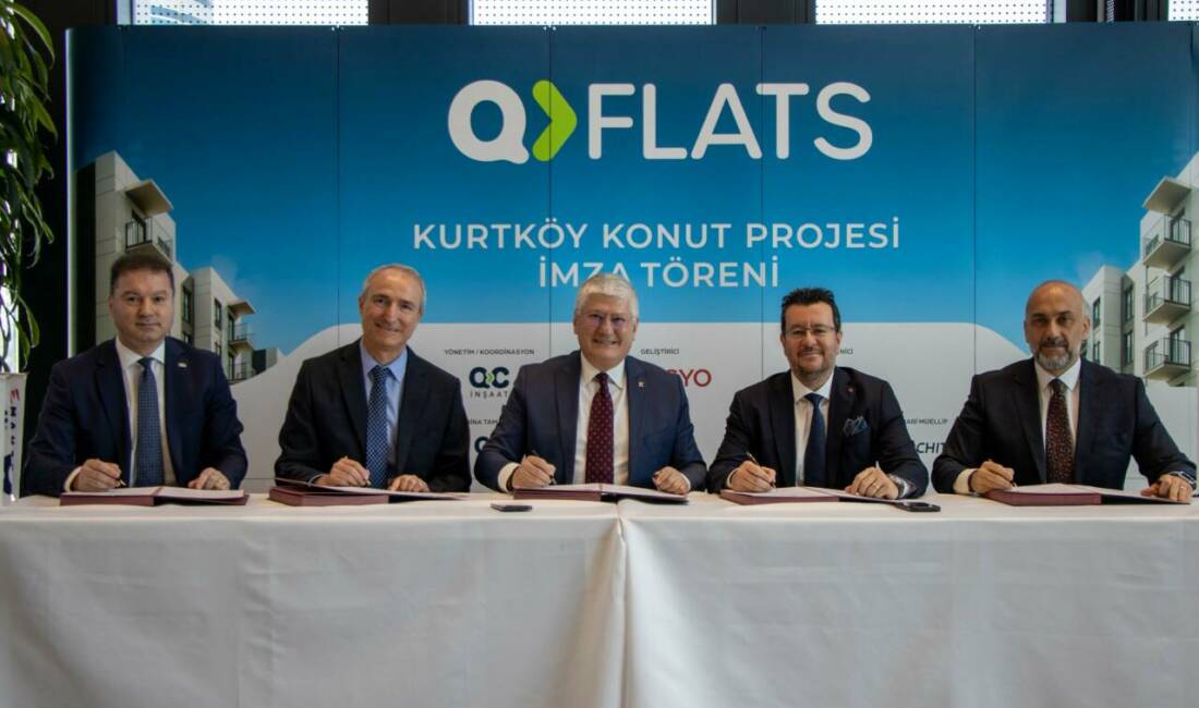 MHR GYO’nun hayata geçirdiği QFlats projesinin işbirliği töreni Quick Tower’da