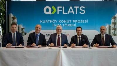 MHR GYO’nun hayata geçirdiği QFlats projesinin işbirliği töreni Quick Tower’da