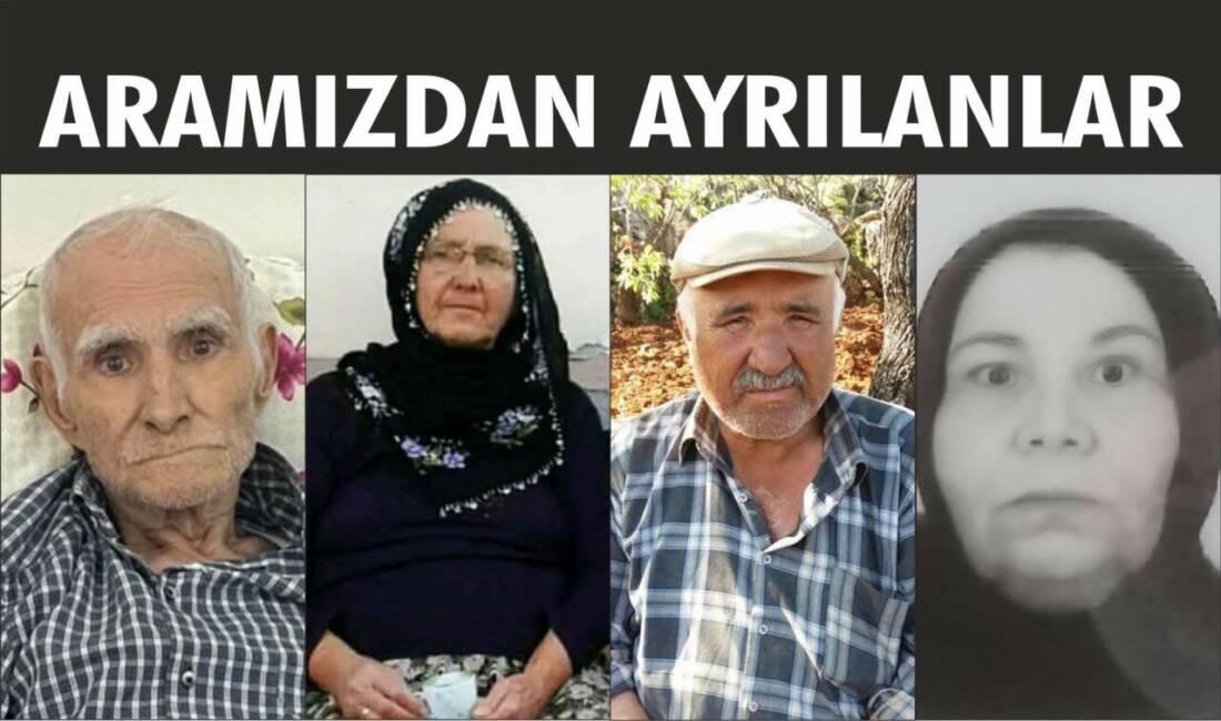 22-23.05.2025 Perşembe, Cumagününe ait Besni’de Vefat Edenler köşesi.