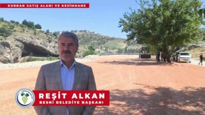 Besni Belediyesi, yaklaşan Kurban Bayramı öncesinde vatandaşların ve hayvancılıkla uğraşan