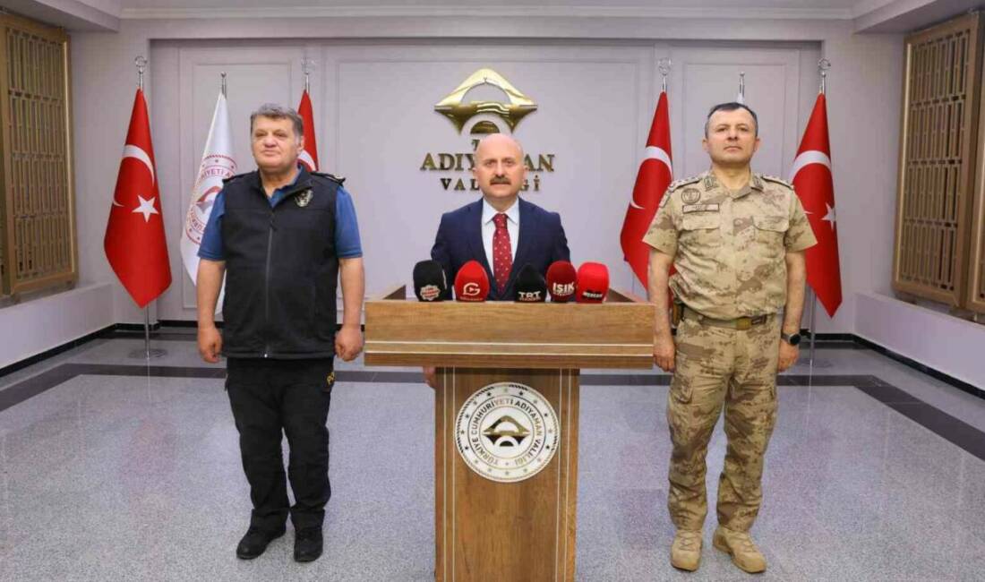 Adıyaman’da asayiş değerlendirme toplantısı yapıldı Adıyaman Valisi Osman Varol'un başkanlığında güvenlik ve asayiş değerlendirme toplantısı