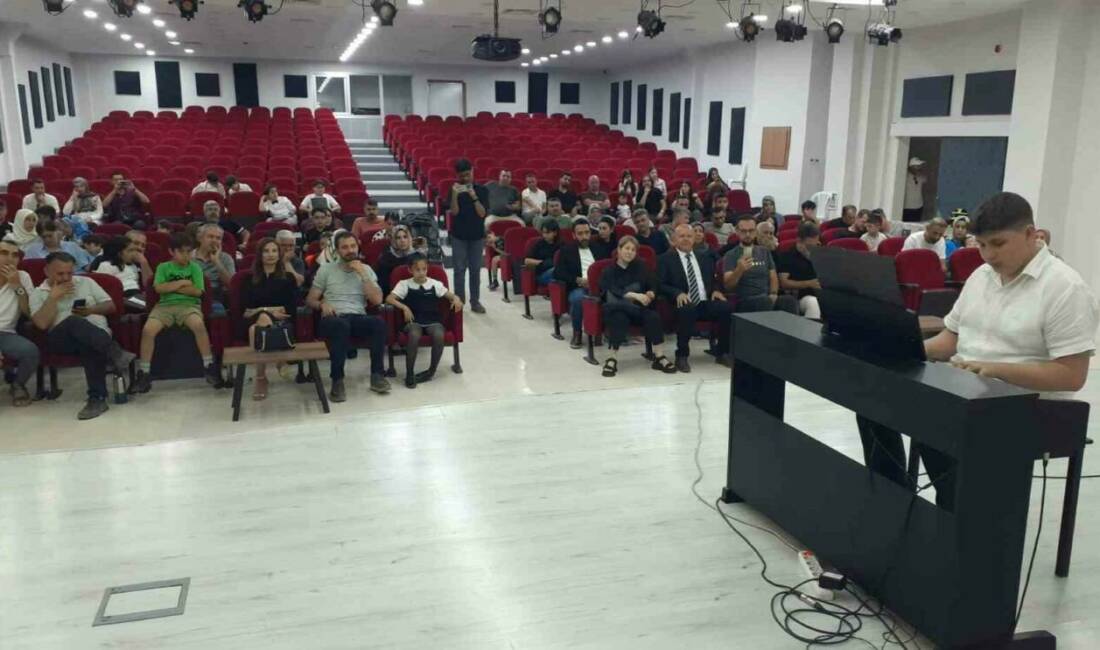Adıyaman İl Kültür ve Turizm Müdürlüğü öncülüğünde, Adıyamanlı genç piyanistler