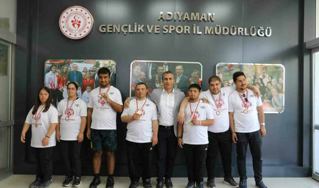 Özel Olimpiyatlar Türkiye Doğu Anadolu Bölge Oyunları'nda Adıyaman'ı temsil eden