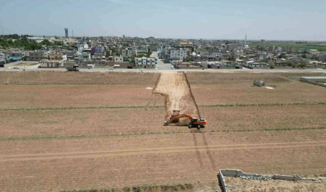 Şanlıurfa Büyükşehir Belediyesi, Akçakale ilçesine bağlı Tatlıca Mahallesi'nde 25 metre