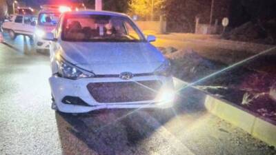 Adıyaman'ın Gölbaşı ilçesinde meydana gelen kazada, ATV aracı ile otomobil