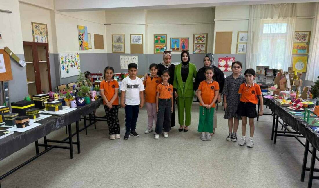 Batman’daki Toki Kazım Karabekir İlkokulu öğrencileri, Sıfır Atık Projesi kapsamında