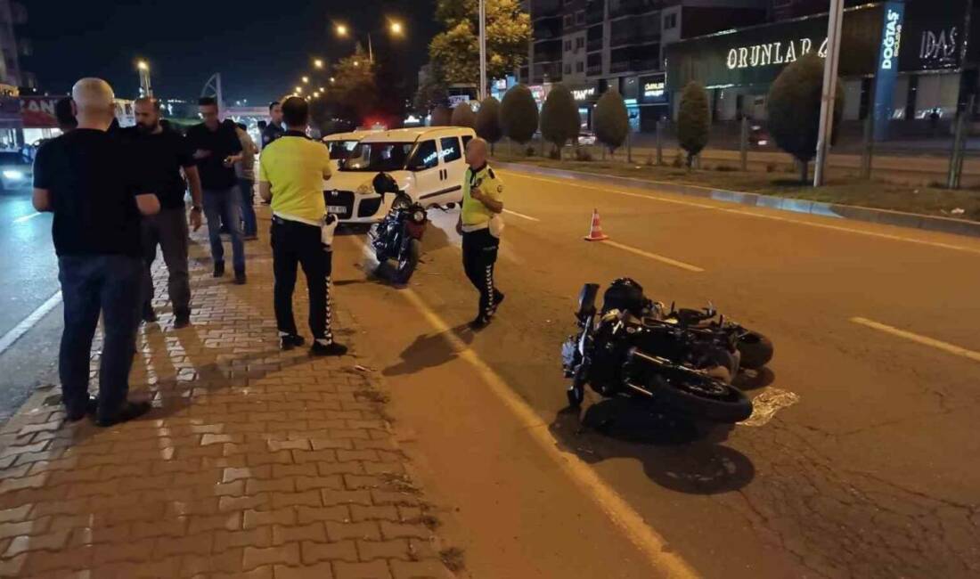 Batman’da bir polis memuru ve eşi, motosiklet kazası geçirdi. Polis