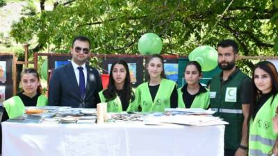 Şırnak'ın Beytüşşebap ilçesindeki ilk ve ortaokul öğrencileri, bilim şenliğinde icatlarını