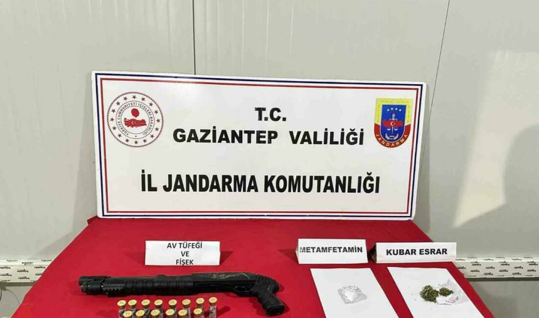 Gaziantep'te Nisan ayında Jandarma tarafından gerçekleştirilen operasyonlarda 264 şüpheli yakalanmış,