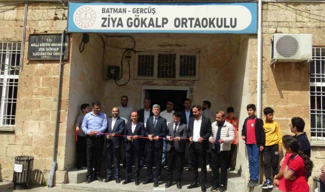 Batman'ın Gercüş ilçesinde Ziya Gökalp Ortaokulu ve Şehit Kadri Yıldız