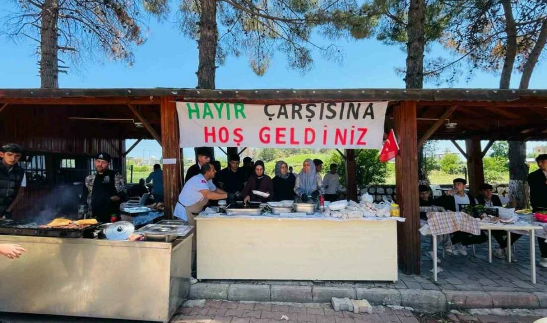 Adıyaman'ın Gerger ilçesinde Gazze'deki ihtiyaç sahiplerine destek olmak amacıyla Gerger