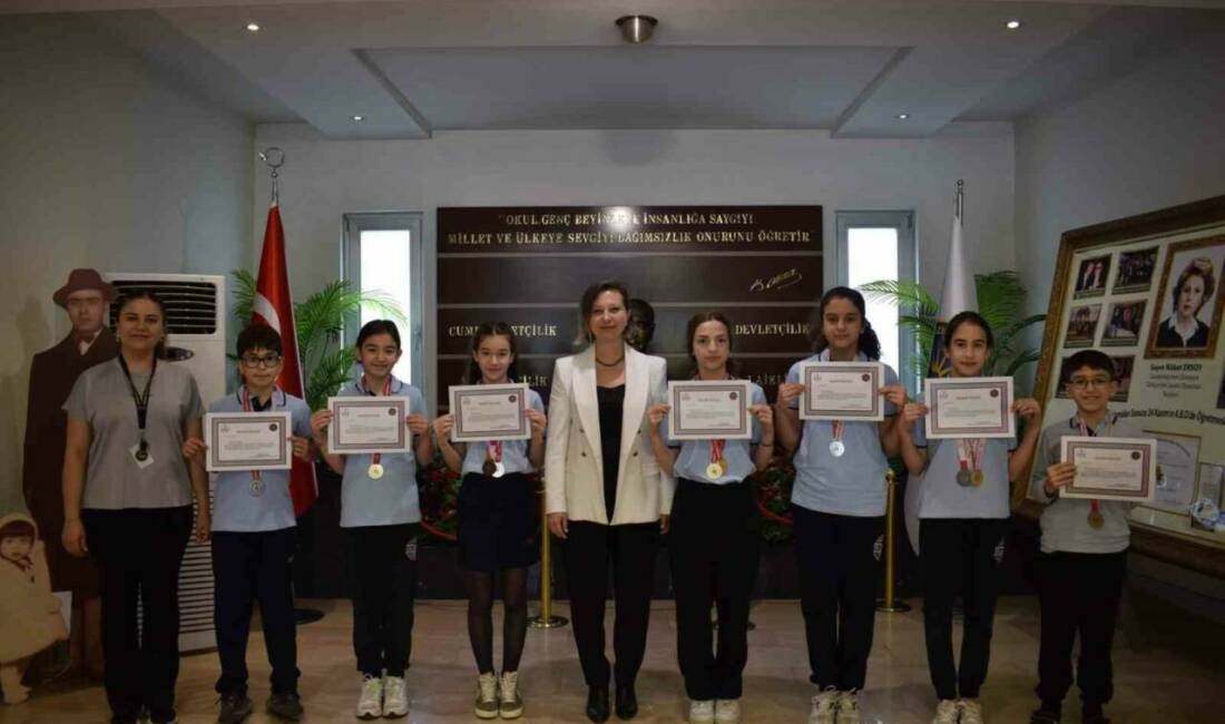 GKV Özel Okulları, Gaziantep'te düzenlenen jimnastik müsabakalarında birçok ödül kazandı.