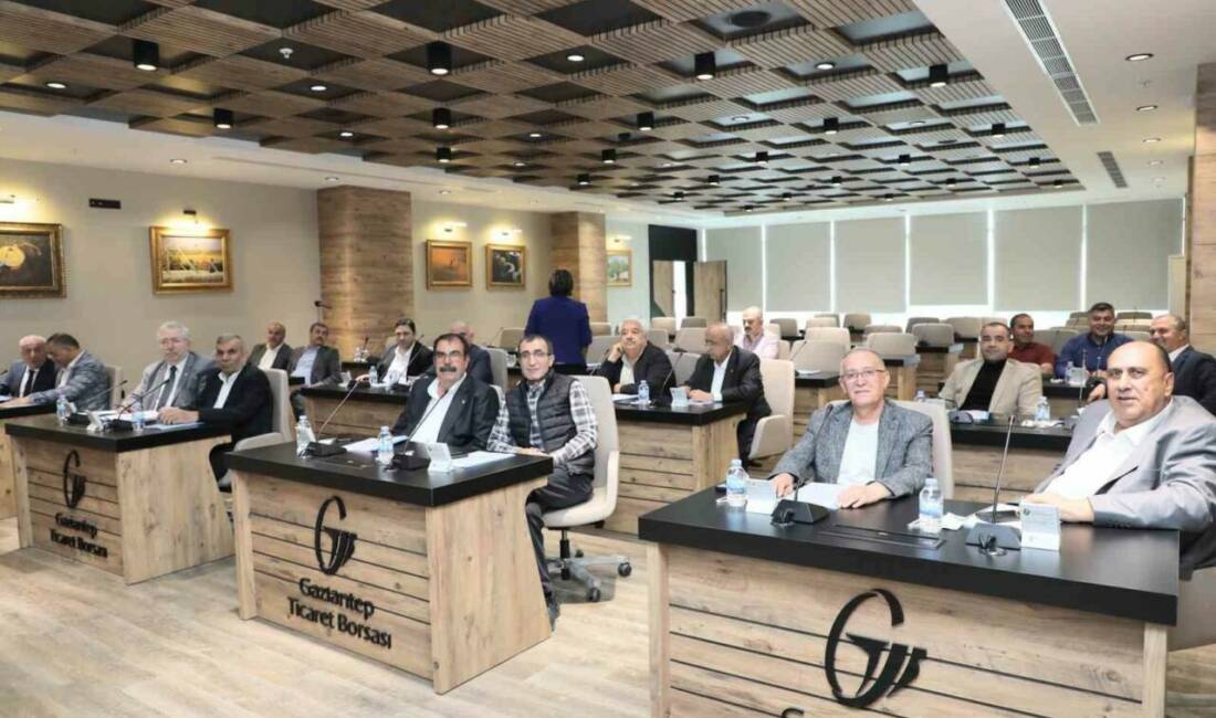 Gaziantep Ticaret Borsası (GTB) Mayıs Ayı Olağan Meclis Toplantısı, tarım