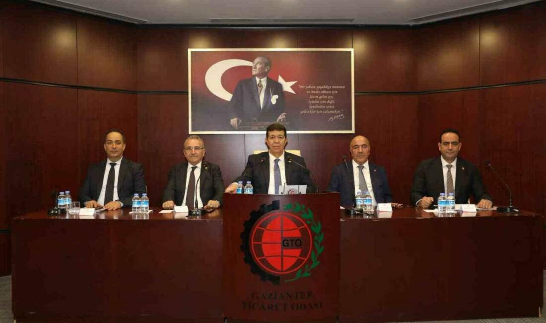 Gaziantep Ticaret Odasında (GTO) nisan ayı olağan meclis toplantısı, Meclis