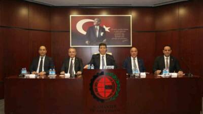 Gaziantep Ticaret Odasında (GTO) nisan ayı olağan meclis toplantısı, Meclis