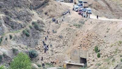 Adıyaman’da hafriyat kamyonunun devrilmesi sonucu meydana gelen kazada Ahmet K.