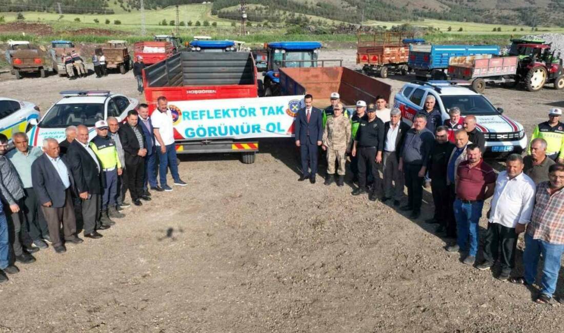 Gaziantep İl Jandarma Komutanlığı Trafik Jandarması, İslahiye ilçesinde 150 traktör
