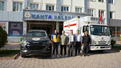 Adıyaman Kahta Belediyesi, hizmet kalitesini artırmak amacıyla araç filosuna 2