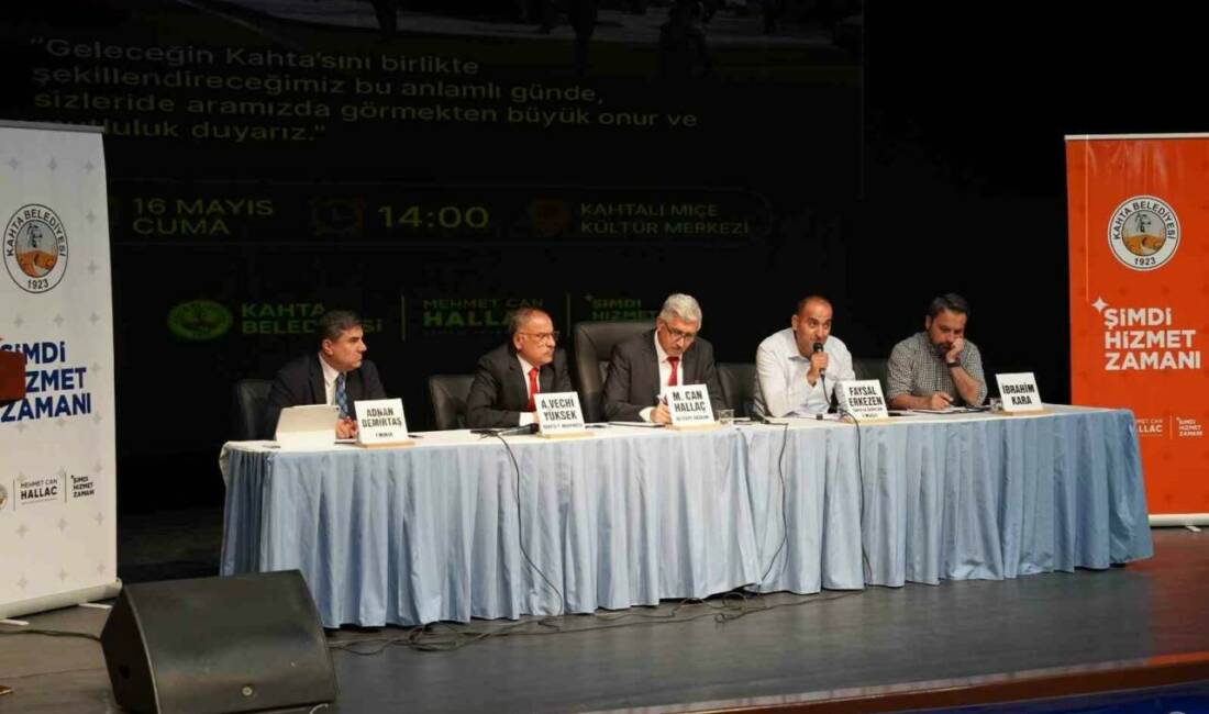 Adıyaman Kahta ilçe Belediyesi, Eski Çarşı Kentsel Dönüşüm Projesi hakkında