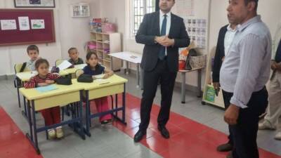 Adıyaman’ın Gölbaşı Kaymakamı Tarık Buğra Seyhan Gedikli ve Karaburun köylerini