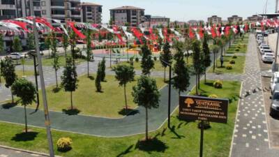 Şehitkamil Belediyesi tarafından Sacır Mahallesi’nde yaptırılan parka 2022 yılında hayatını