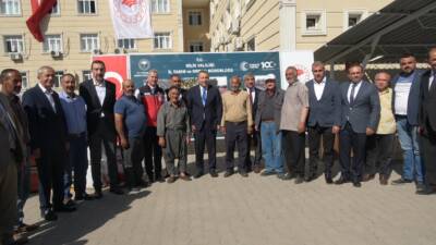 Kilis'te Tarım ve Orman Bakanlığı ile GAP Bölge Kalkınma İdaresi