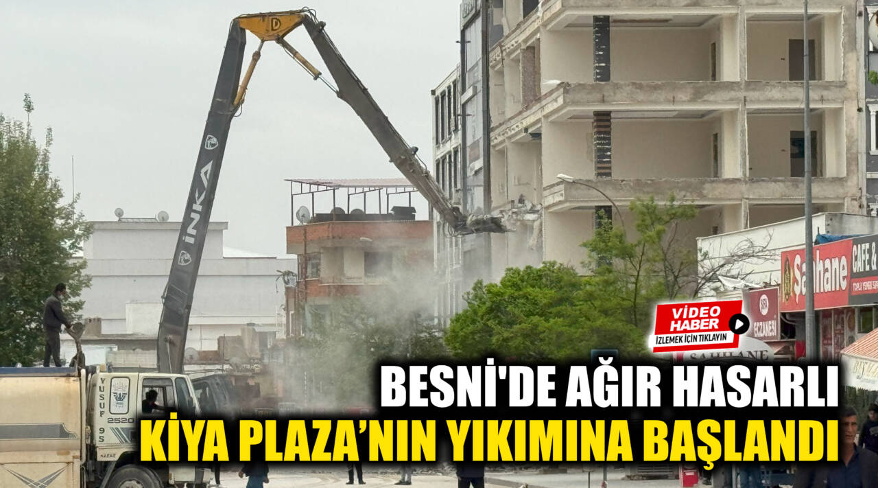 Kahramanmaraş merkezli 6 Şubat 2023 depremlerinin yarattığı yıkımın ardından Besni’de