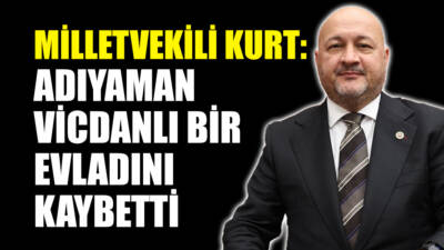 Adıyaman Milletvekili ve TBMM Plan ve Bütçe Komisyonu Üyesi Doç.