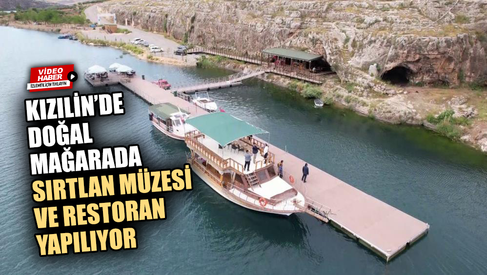 Adıyaman’da turizmin yeni gözdesi Besni'ye bağlı Kızılin Kanyonu’nda doğal mağara