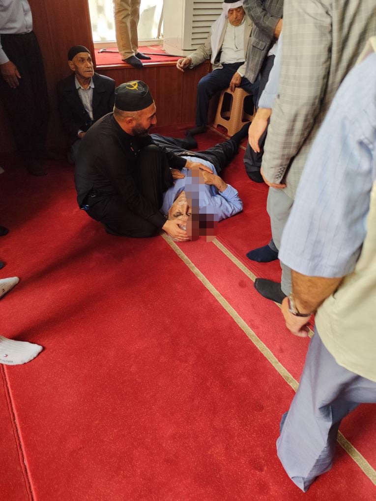 Mardin’in Kızıltepe ilçesinde camide namaz kıldığı sırada bıçaklı saldırıya uğrayan