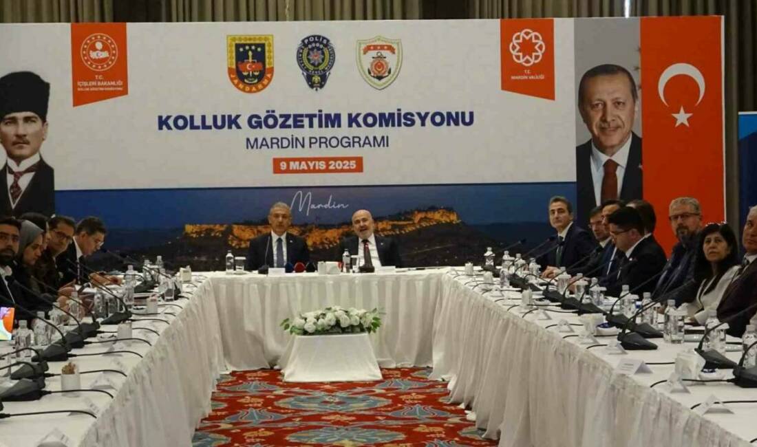 Mardin’de İçişleri Bakan Yardımcısı Mehmet Sağlam ve Vali Tuncay Akkoyun'un