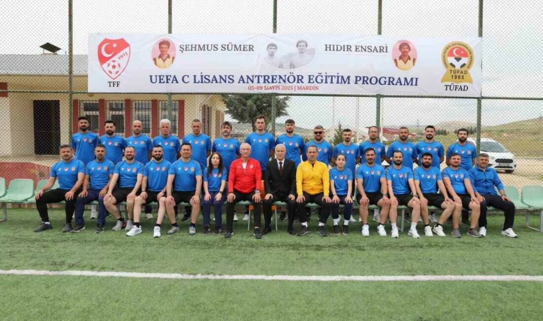 Mardin’de UEFA C lisans kursu başladı Türkiye Futbol Federasyonu (TFF) ve Türkiye Futbol Antrenörleri Derneği (TÜFAD)