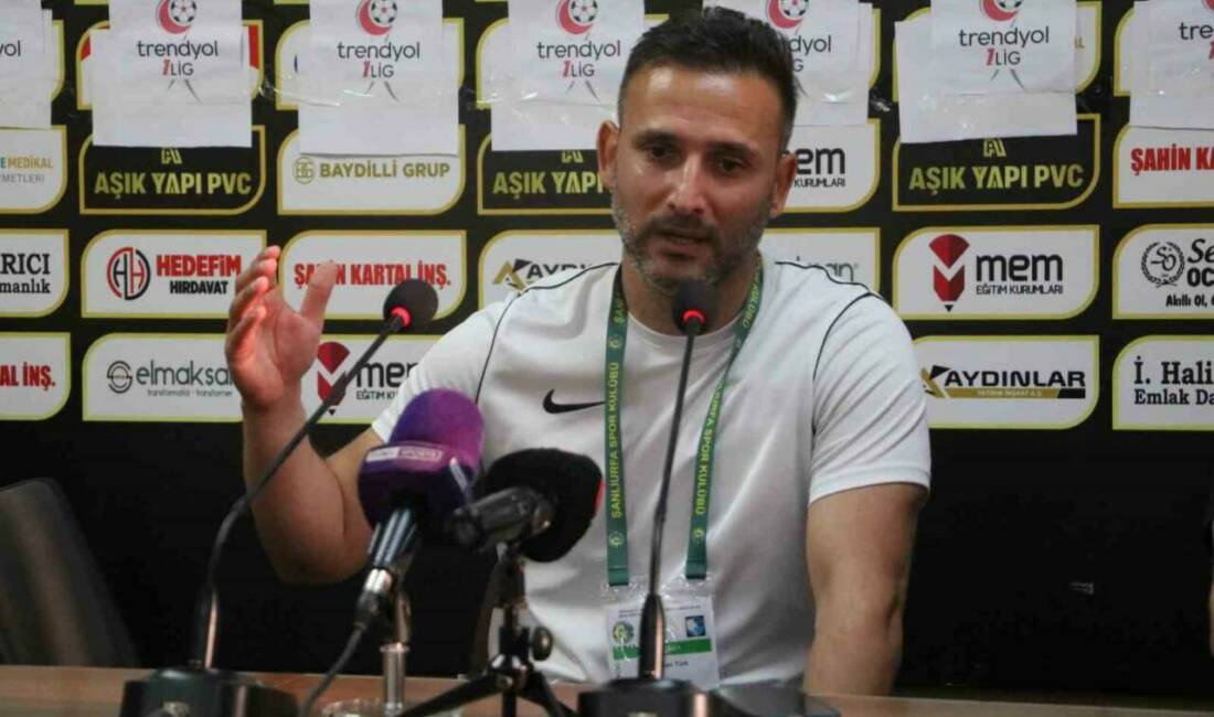 Oğuzhan Türk: “Zor günlerden geçiyoruz” Şanlıurfaspor Teknik Sorumlusu Oğuzhan Türk, Erzurumspor FK’ya yenildikleri maç sonrasında