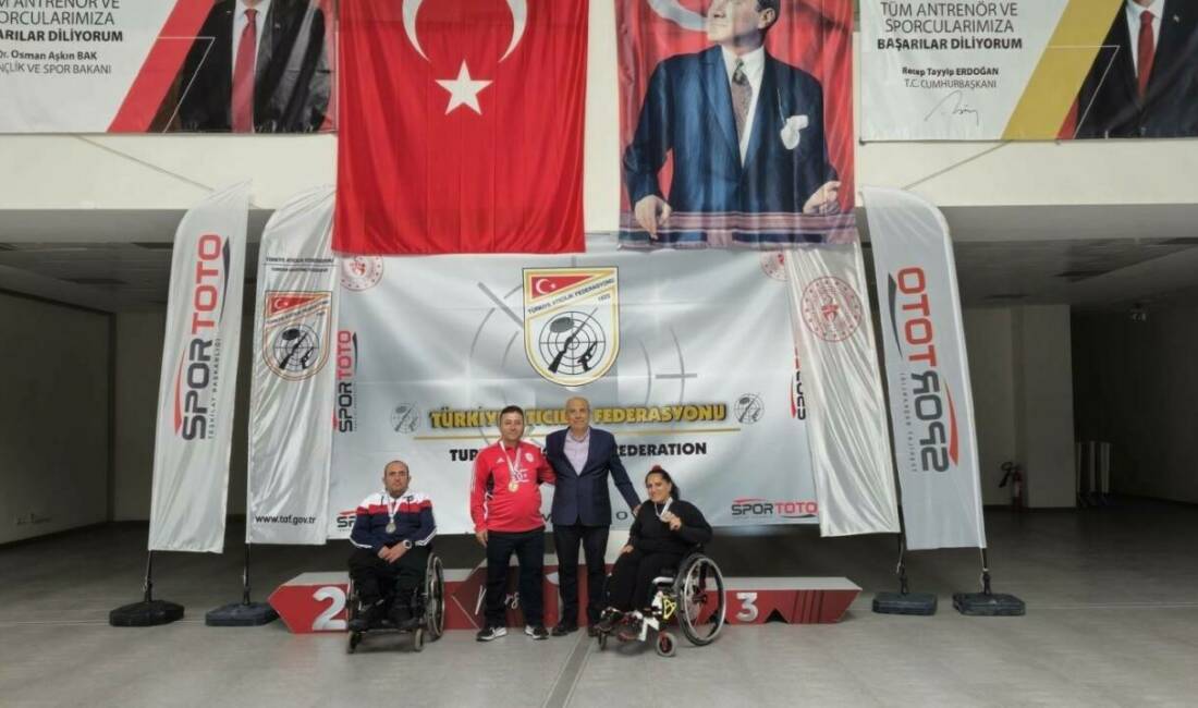 Mersin'de düzenlenen Para Atıcılık ve İşitme Engelliler Tüm Dallar Türkiye