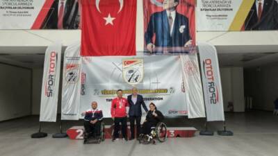 Mersin'de düzenlenen Para Atıcılık ve İşitme Engelliler Tüm Dallar Türkiye