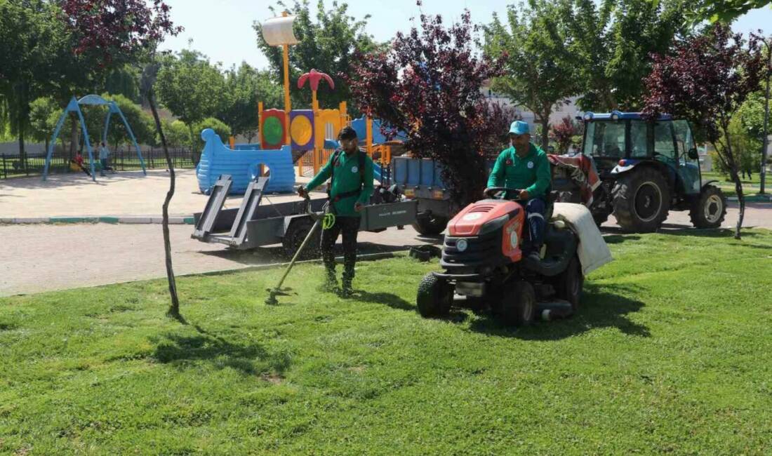 Haliliye Belediyesi Kırsal Hizmetler Müdürlüğüne bağlı Park ve Bahçeler Birimi,