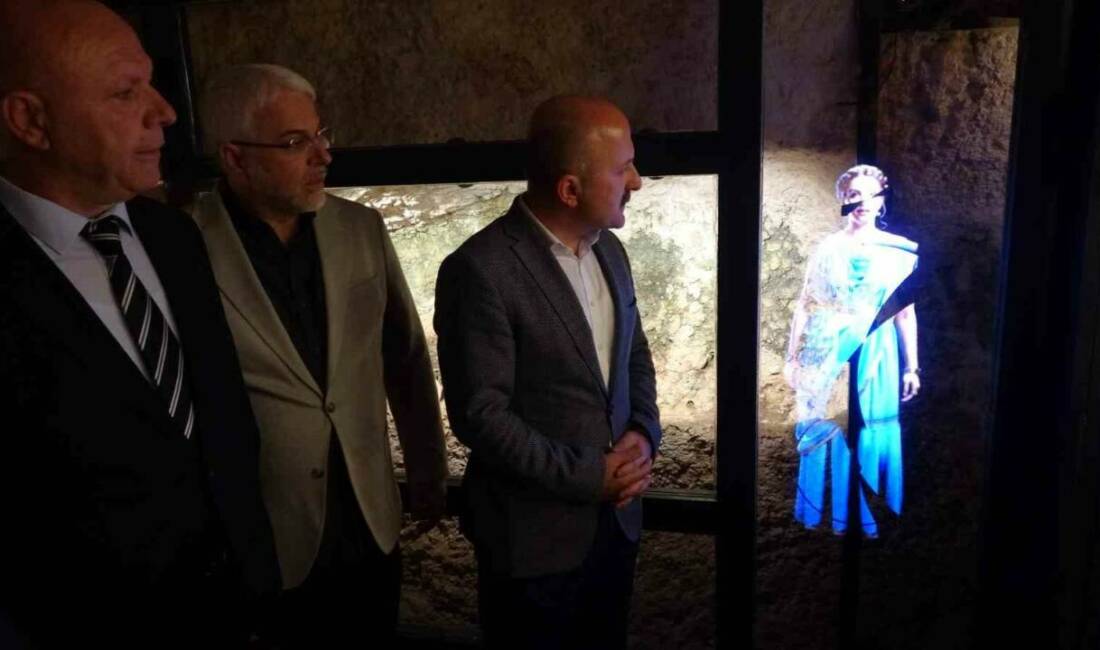 Adıyaman’ın önemli turizm noktalarından biri olan Perre Antik Kent’te yürütülen
