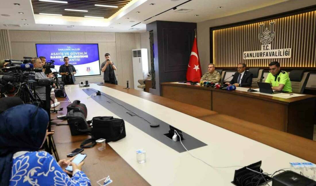 Şanlıurfa Valisi Hasan Şıldak, sulama kanalları, baraj ve göletlerde bu